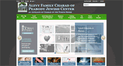 Desktop Screenshot of jewishpeabody.com